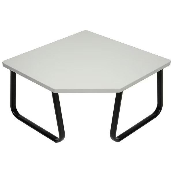 Corner Coffee Table, Gray Top, 30 x 30, Global Industrial, Mfr#: 238414GY
